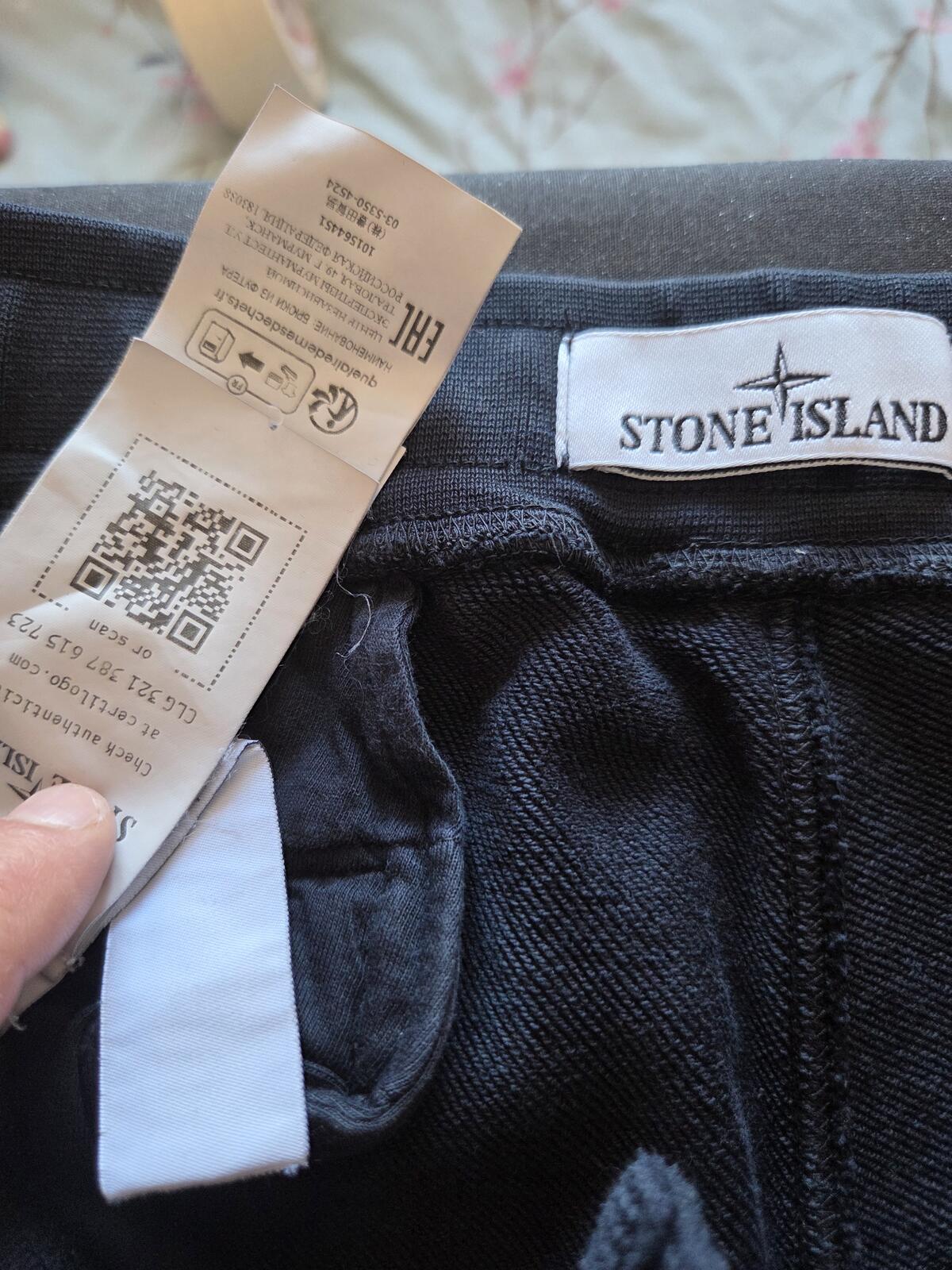 Stone Island Navy Cargo Joggers