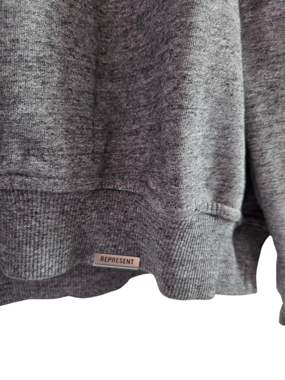 Represent Grey Oversized Sweatshirt BNWT