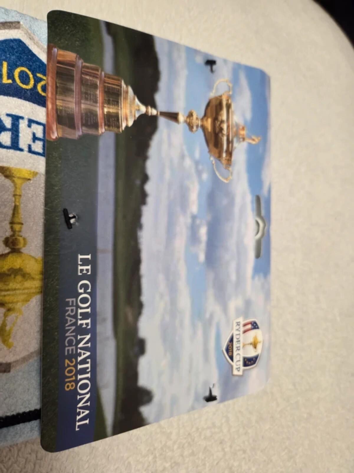 Le Golf National France 2018 Ryder Cup Golf Towel