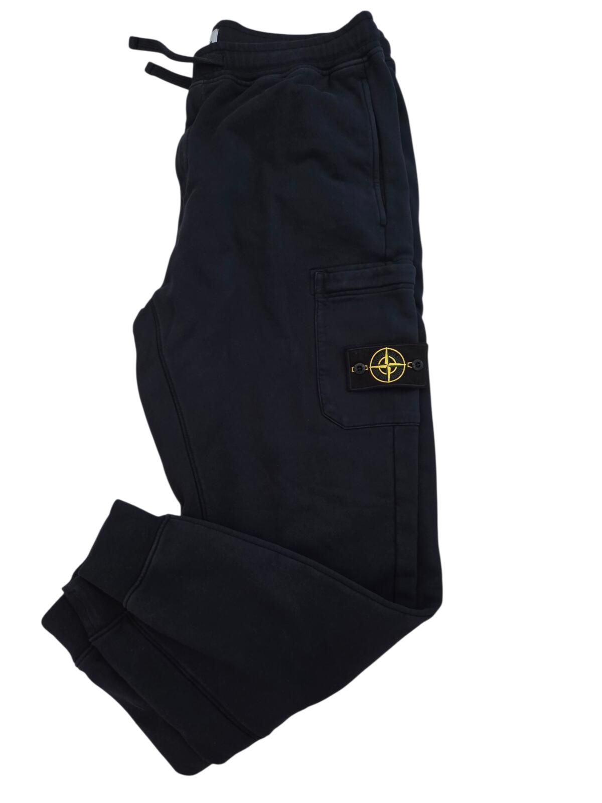 Stone Island Navy Cargo Joggers