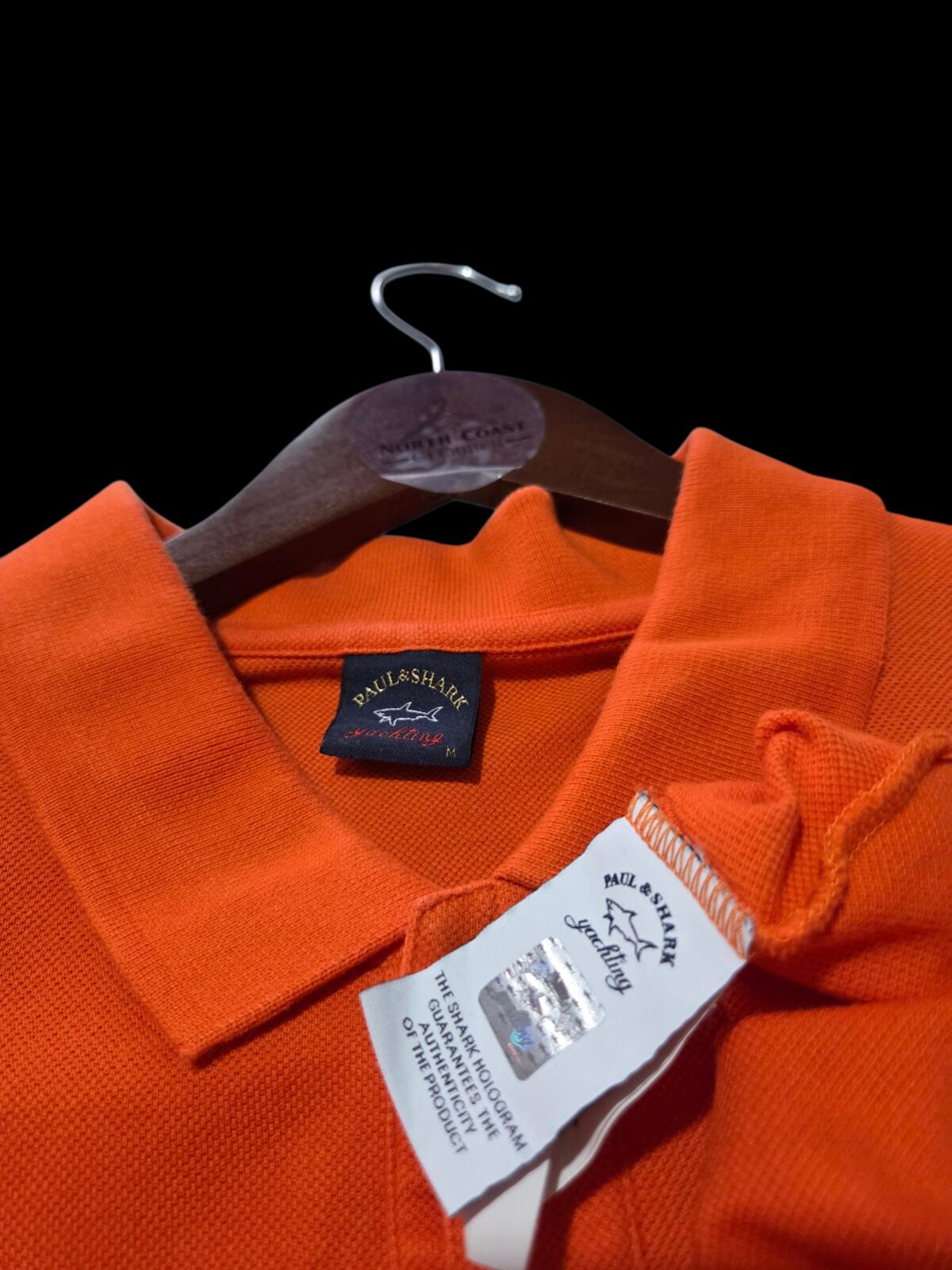 Classic Paul & Shark Orange Polo Shirt