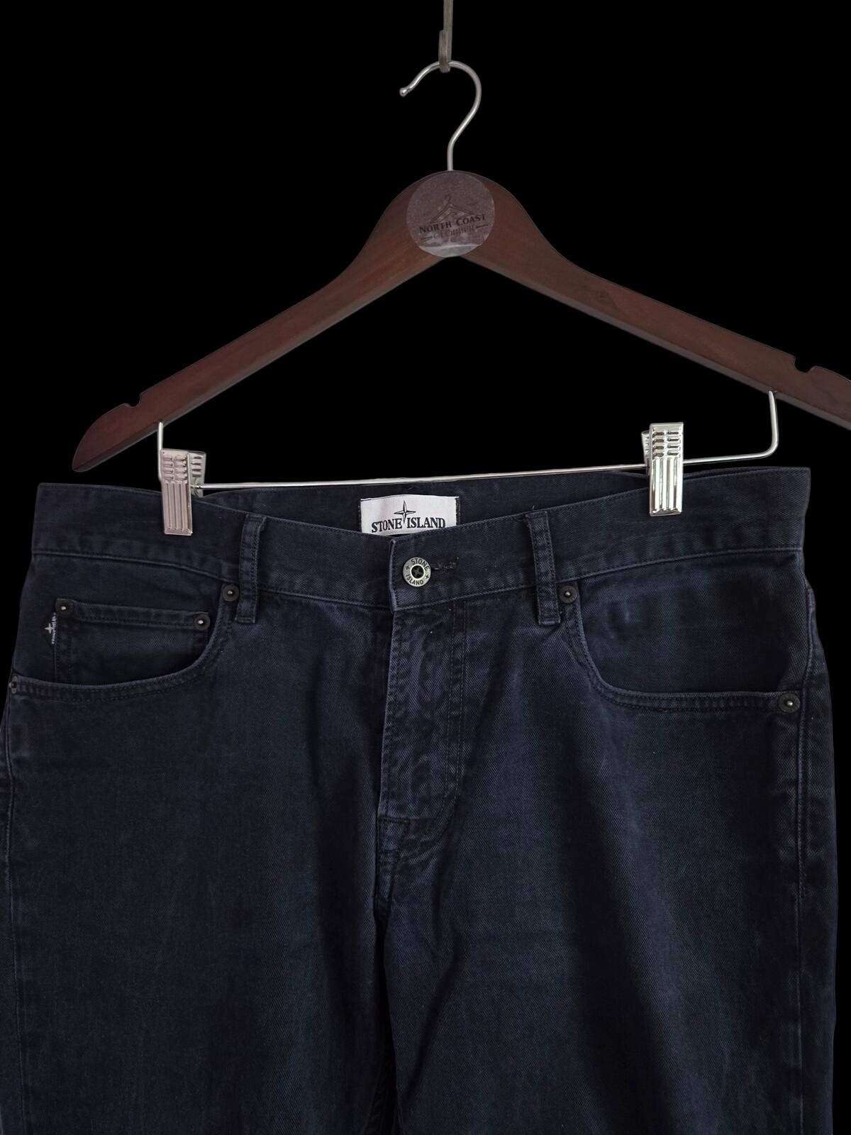 Stone Island Dark Denim Jeans Trousers 32w/26l