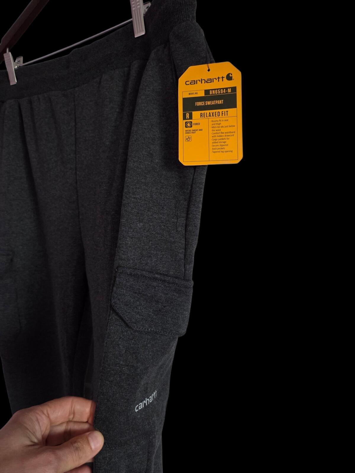 Carhartt Relaxed Fit Cargo Joggers Dark Grey M/L (32/34w-30/32l)