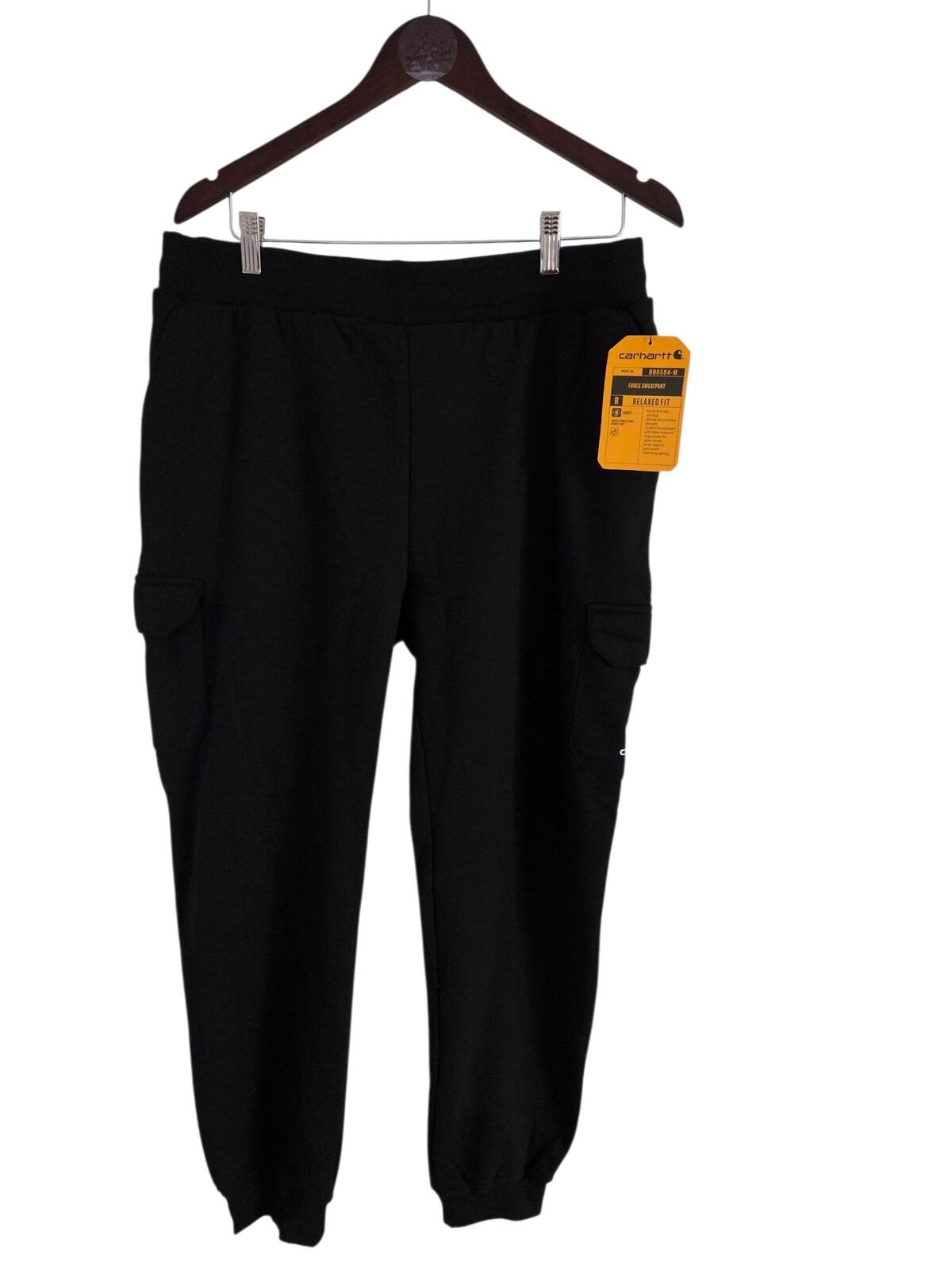 Carhartt Black Relaxed Fit Cargo Jogger Pants M/L