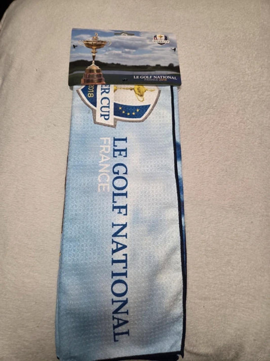 Le Golf National France 2018 Ryder Cup Golf Towel